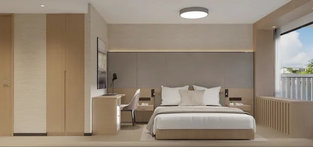 غرفة بإطلالة على البحيرة مفردة بسرير مزدوج، Hotel Kompas 3/4