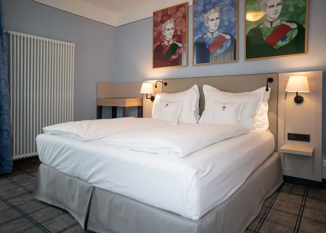 غرفة بزنس بسريرين منفصلين، Hotel Konig Ludwig Ii 1/3