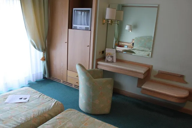 غرفة بسرير مزدوج أو سريرين منفصلين بإطلالة على الجبل، Hotel 501 1/4