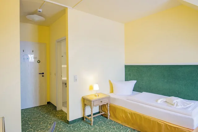 غرفة مفردة بسرير فردي، Erzgebirgshotel Freiberger Hohe 3/6