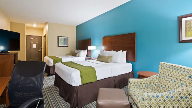 غرفة قياسية بسريرين كوين، Best Western Plus Patterson Park Inn 8/10