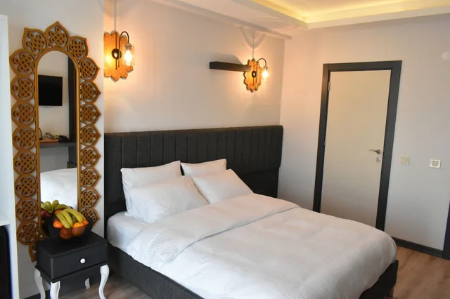 غرفة ديلوكس بسرير مزدوج أو سريرين منفصلين، Avcilar Garden Hotel 1/4