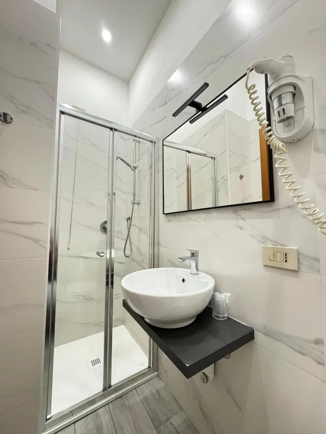 غرفة بسريرين منفصلين، Hotel Le Querce 7/10