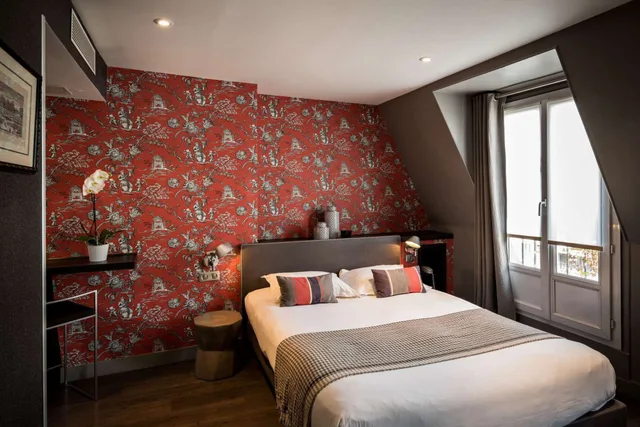 غرفة قياسية بسرير مزدوج، Hotel Louison 1/6
