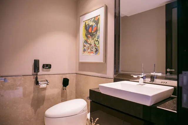 Room, Twin Beds, Ocean View, Hilton Haikou Residences 5/11