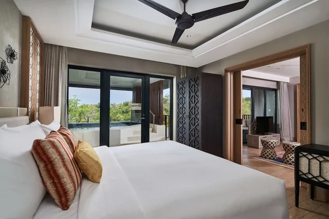 شقة بسريرين مزدوجين بشرفة بغرفتي نوم للمدخنين، Marriott’s Bali Nusa Dua Terrace 1/3
