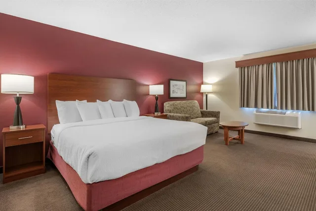 غرفة قياسية بسرير كينج مع أريكة، SureStay Plus Hotel by Best Western Litchfield 5/8