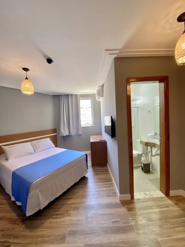 غرفة قياسية بسرير مزدوج، Porto Salvador Hotel 6/10