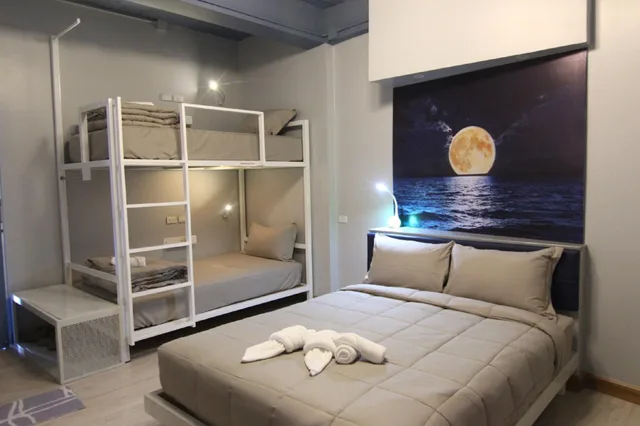 غرفة عائلية، The Moon Hostel Hua Hin 2/2