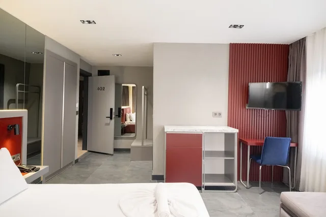 غرفة ديلوكس بسرير كوين، Gytha Hotel Pera 9/10