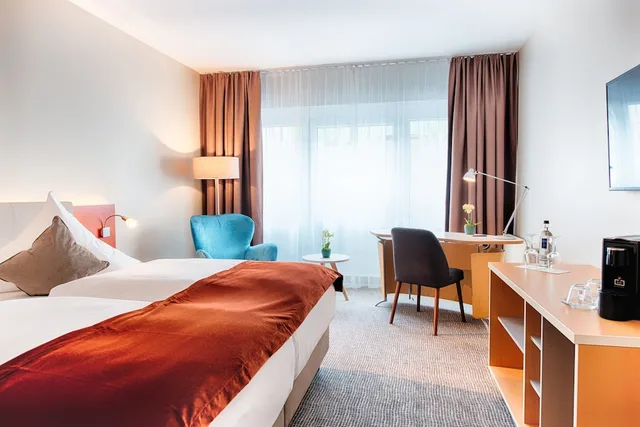 غرفة ديلوكس بسريرين منفصلين، Welcome Hotel Marburg 1/7