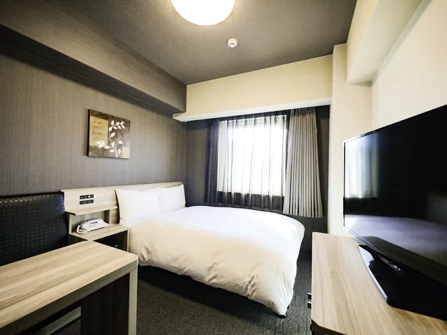 غرفة بسرير نصف مزدوج للمدخنين، Hotel Route Inn Osaka Higashikishiwada Ekimae 1/4