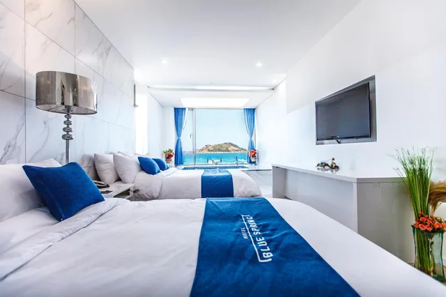 غرفة بريميير بسريرين منفصلين، Bluespring Boutique Hotel 3/3
