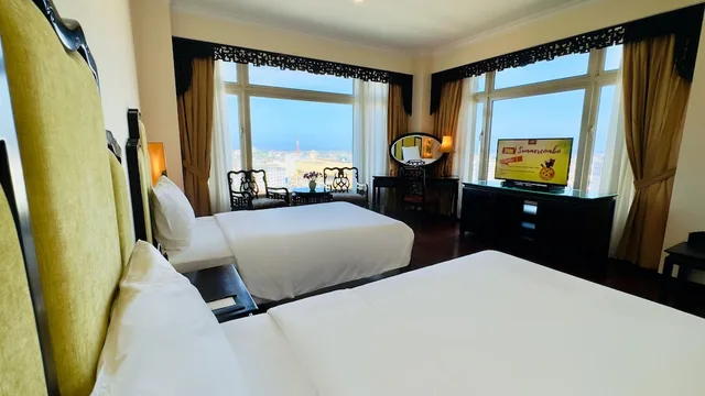 غرفة ديلوكس بسريرين منفصلين بإطلالة على المدينة، TTC Imperial Hotel 4/10