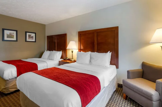 غرفة قياسية بسريرين مزدوجين، Comfort Inn Atkins 4/5