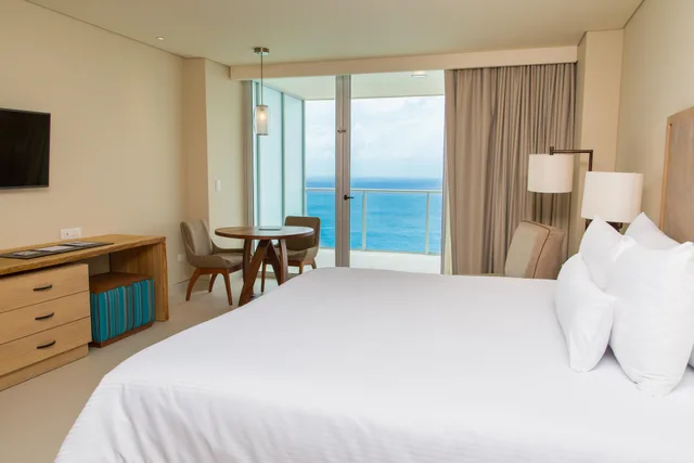 غرفة كلاسيكية بسرير مزدوج بإطلالة على البحر، The Westin Cozumel 1/1