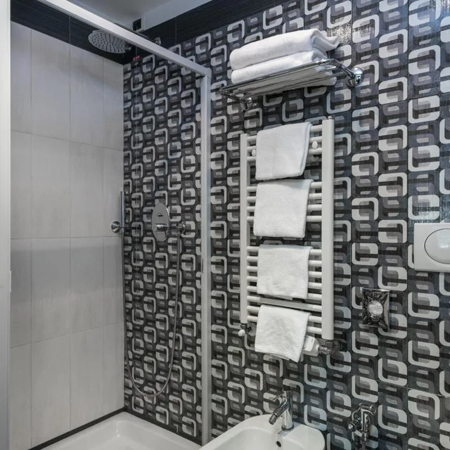 غرفة كلاسيكية بسرير مزدوج، Noba Hotel e Residenze 9/9