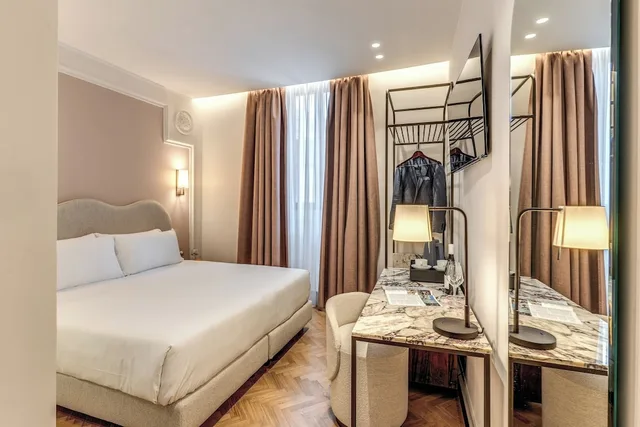 غرفة سوبيريور بسريرين منفصلين، Hotel Fori Imperiali Cavalieri 9/10