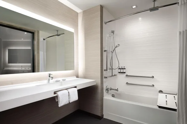 غرفة بسرير كينج بإطلالة على المدينة مع أريكة، AC Hotel Phoenix Downtown 7/10