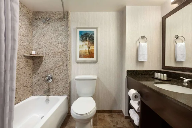 جناح ركني بسرير كينج بغرفتين مع أريكة، Embassy Suites By Hilton Brea North Orange County 1/2