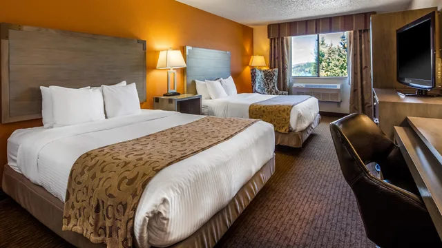 غرفة ديلوكس بسريرين كوين، Best Western Alpenglo Lodge 2/10