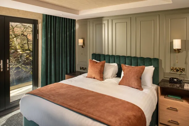 غرفة ديلوكس بسرير مزدوج بشرفة، Brig o Doon House Hotel 7/9