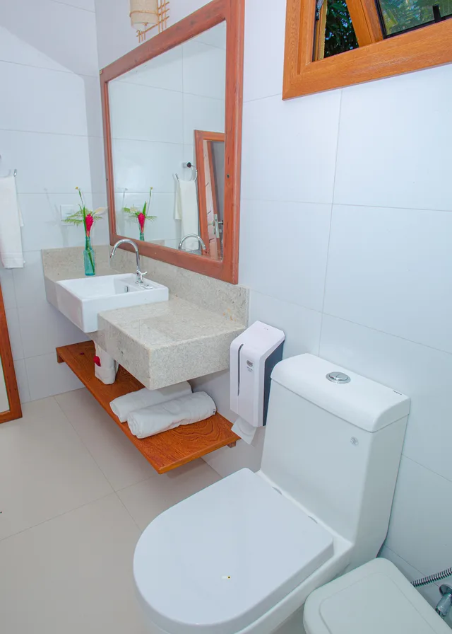 شاليه بإطلالة على الحديقة، Arraial Bangalo Praia Hotel 4/4
