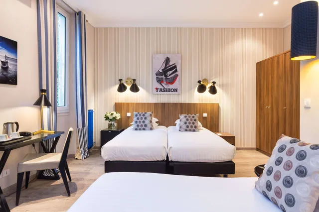 غرفة بريستيج بسرير كينج وسرير مزدوج، Best Western Plus Hotel Brice Garden 7/10