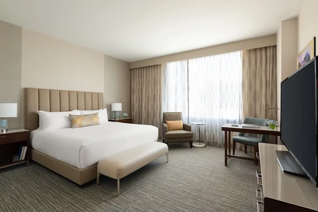 غرفة بريميوم بسرير كينج مع دخول صالة النادي لذوي الإعاقة، Intercontinental Hotels Houston Medical Center 4/6