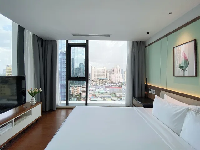 جناح بسريرين كينج بإطلالة على المدينة بغرفتي نوم، Signature By M Village Le Thanh Ton, a brand of Modern Village Lifestyle 2/4