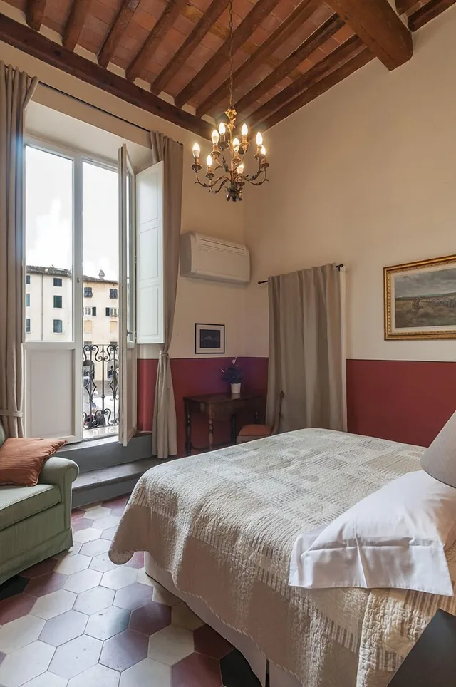 غرفة بسرير كينج، B&B Arena Di Lucca 3/4
