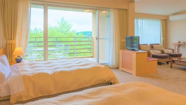 جناح بسريرين منفصلين، Relaxia Mineyama Kogen Hotel 1/1