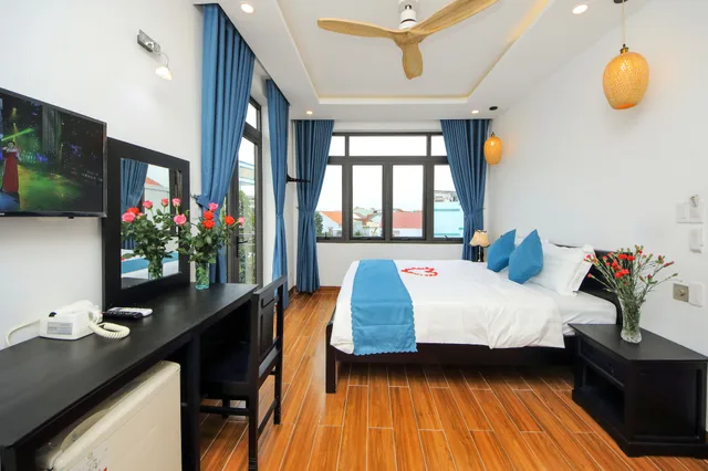 غرفة ديلوكس بسرير كوين، Quynh Long Homestay 3/6