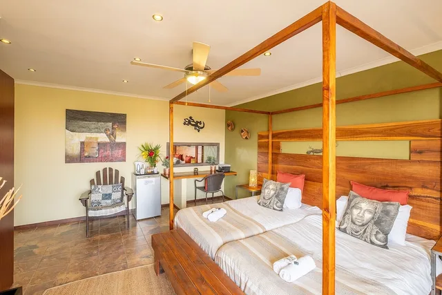 غرفة فاخرة بسرير مزدوج، Gecko Ridge Guest House 4/9