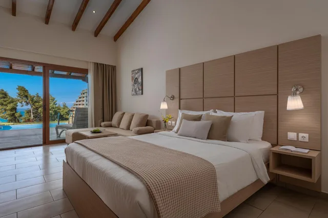 جناح بإطلالة على الحديقة، Alia Palace - Adults Only 4/10