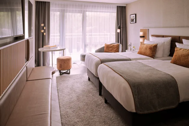 غرفة قياسية بسرير مزدوج أو سريرين منفصلين، Leonardo Royal Hotel Baden Baden 3/8