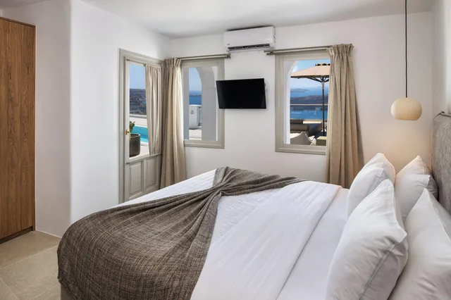 غرفة بسرير مزدوج بإطلالة، Ira Hotel Spa 8/10