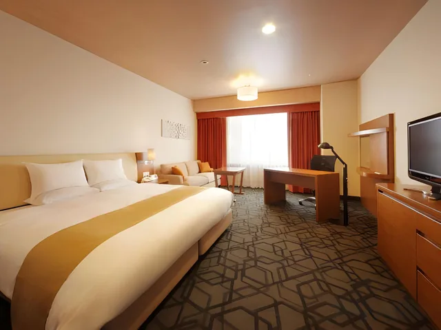 غرفة ديلوكس بسرير مزدوج للمدخنين، Hotel Metropolitan Yamagata 1/1