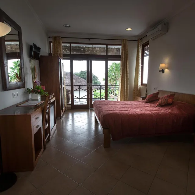 غرفة سوبيريور بسرير مزدوج بإطلالة جزئية على البحر، Ecosfera Hotel 1/9