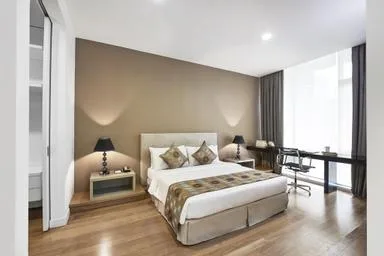 غرفة غراند بريميير بسرير فردي بغرفة نوم واحدة، THE FACE Suites 1/1