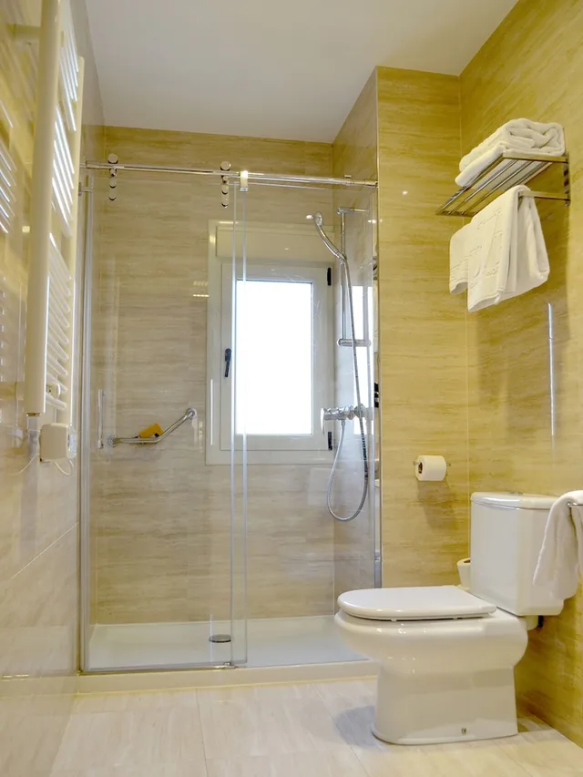 غرفة بسرير مزدوج أو سريرين منفصلين، Villa de Alcobendas 5/8