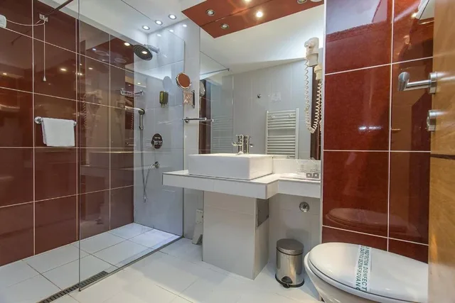 غرفة بسرير مزدوج أو سريرين منفصلين بشرفة، Hotel Palas 6/6