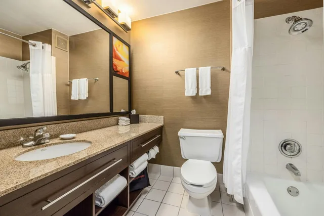 Guest Room, King Bed, Side Pool View, Pool Side، Crowne Plaza Dallas Near Galleria Addison 1/2