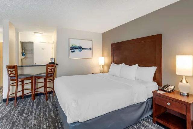 غرفة بسرير كينج، Clarion Inn Sheffield Muscle Shoals 1/4
