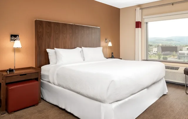 جناح تنفيذي بسرير كينج بغرفة نوم واحدة مع أريكة، Four Points by Sheraton Kelowna Airport 1/6