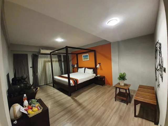غرفة ديلوكس بسرير مزدوج، Big Tree Old Town Hotel 4/6