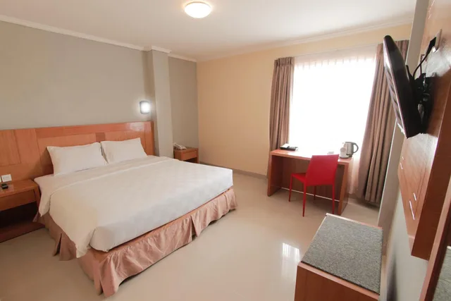 غرفة ديلوكس بسرير مزدوج أو سريرين منفصلين، Maleosan Inn manado 1/2
