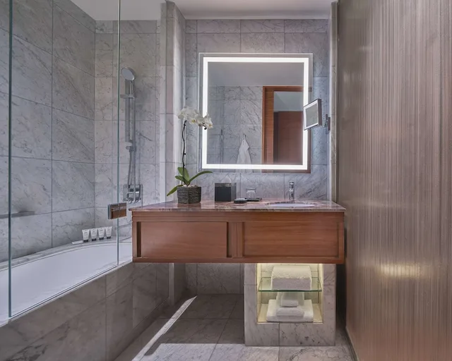 غرفة ديلوكس بسريرين مزدوجين، Grand Hyatt Manila 8/8