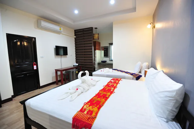 غرفة ثلاثية بسرير مزدوج وسرير فردي، Park Pool Resort 3/5