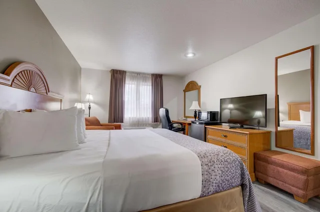 غرفة بسرير كينج يُسمح فيها بالحيوانات الأليفة لذوي الإعاقة، Econo Lodge Livingston Gateway To Yellowstone 1/5